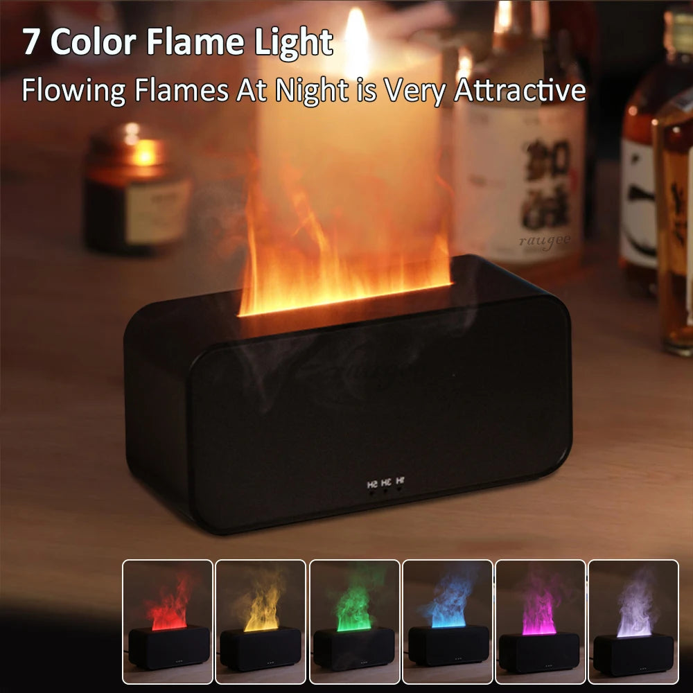 Humidificador con efecto llama eléctrico